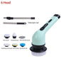 Multifunctional Electric Cleaning Brush Electric Cordless Spin Scrubber Toilet Mops Portable Cleaning Tool For Kitchen/Bathroom/