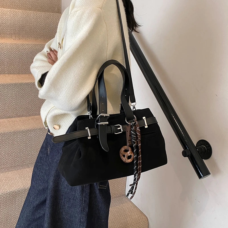 Bolsas de fivela com fivela de cinto com alça