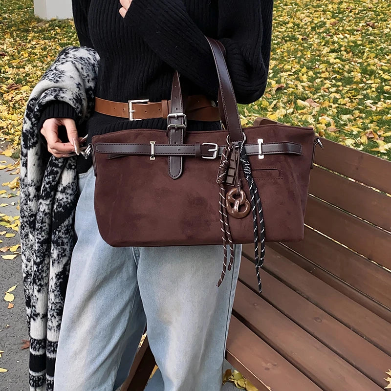 Bolsas de fivela com fivela de cinto com alça