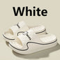 Chinelo Feminino e Masculino Antiderrapante de Urso Fofo para Verão, Sandália Casual de Desenho Animado Macia para Uso Interno e Externo, Calçado de Casal para Banheiro