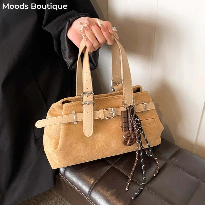 Bolsas de fivela com fivela de cinto com alça