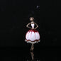 Moda strass dança menina broches para mulheres esmalte personagem pino evento festa presente mochila decoração roupas acessórios