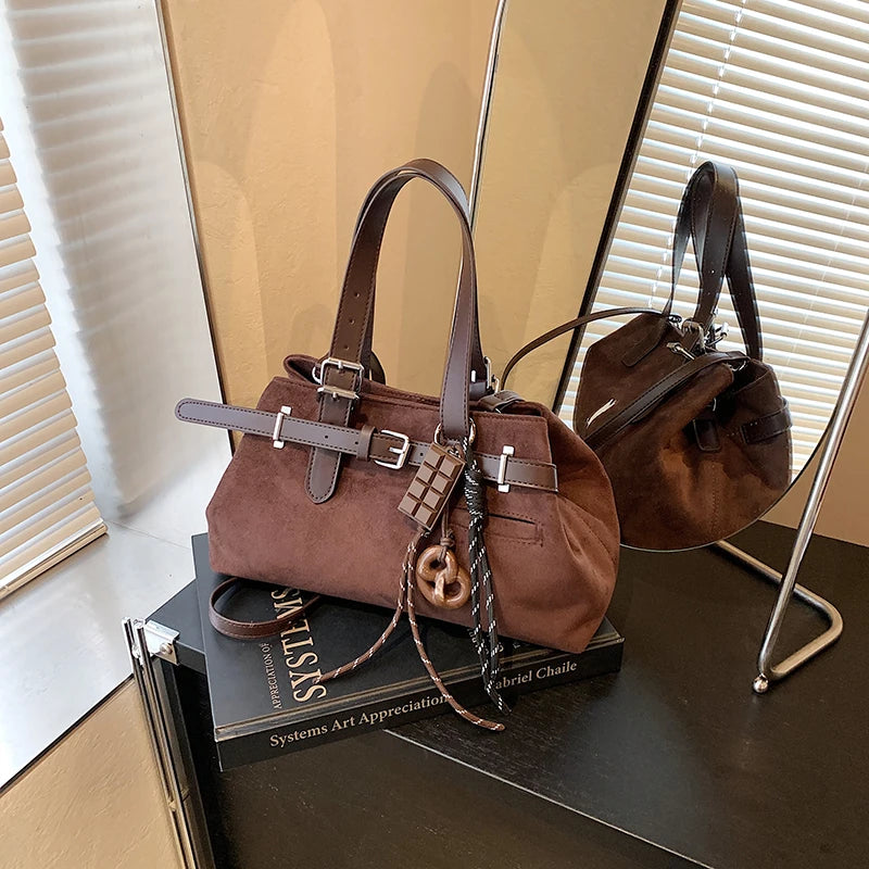 Bolsas de fivela com fivela de cinto com alça
