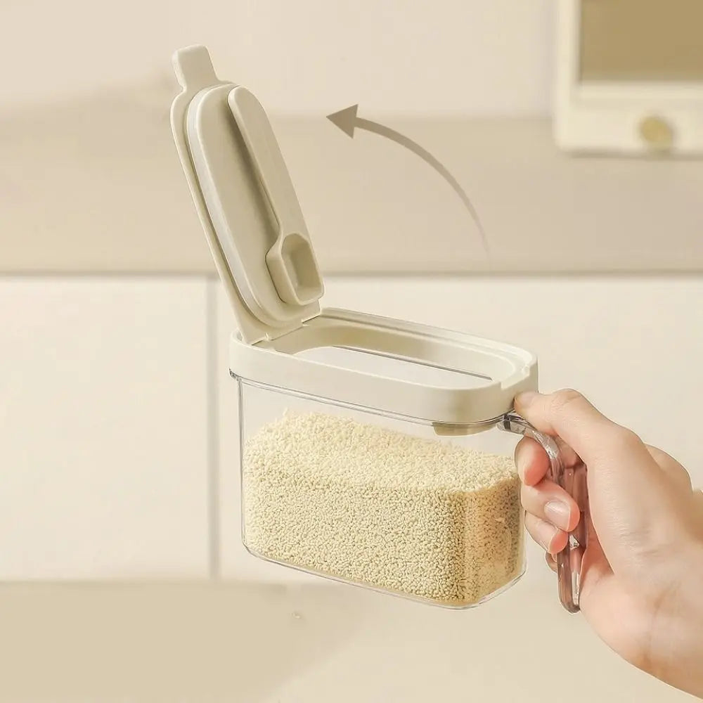 Organize suaozinha com praticidade e estilo. Estes potes de tempero